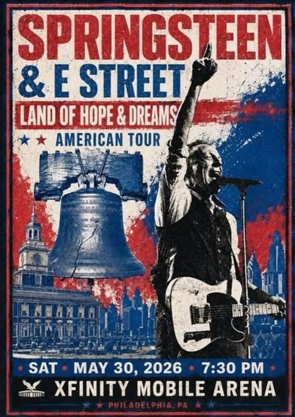 2026‐05‐30: Xfinity Mobile Arena, Philadelphia, PA, USA