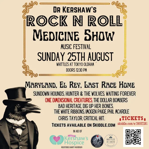Dr Kershaw's Rock N Roll Medicine Show Music Festival 2024