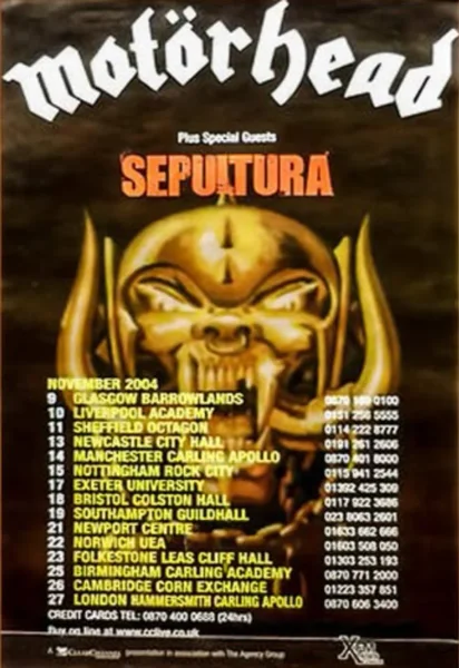 Motörhead at Exeter University