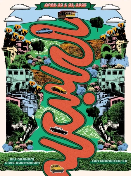 Phish at Bill Graham Civic Auditorium