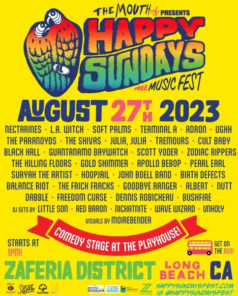 Happy Sundays FREE Music Fest 2023