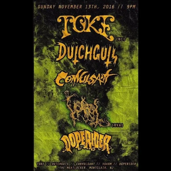 Toke at The Meatlocker