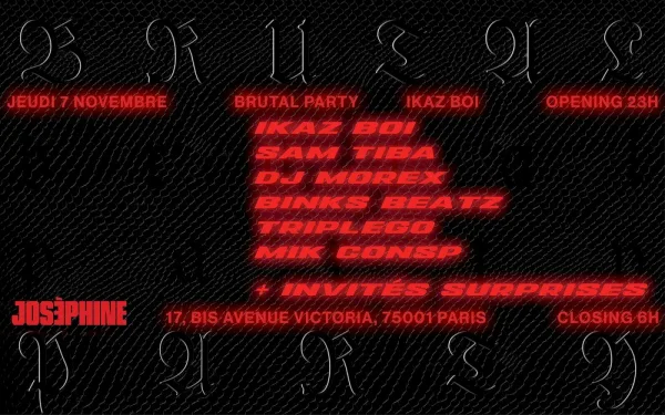 IKAZ BOI Brutal Party