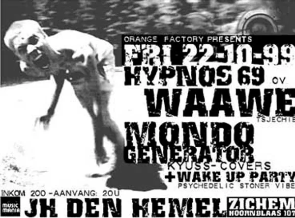 Hypnos 69 + Waawe + Mondo Generator at Jeugdhuis Den Hemel