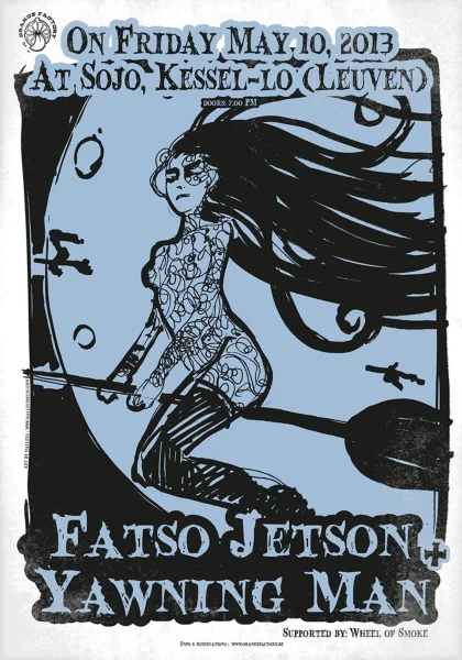 Fatso Jetson + Yawning Man + Wheel of Smoke at Sojo