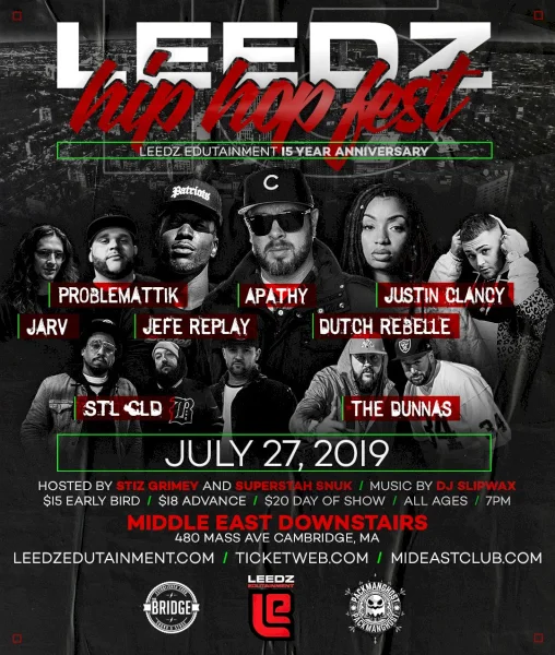 Leedz Hip Hop Fest (Leedz Edutainment 15 Year Anniversary)