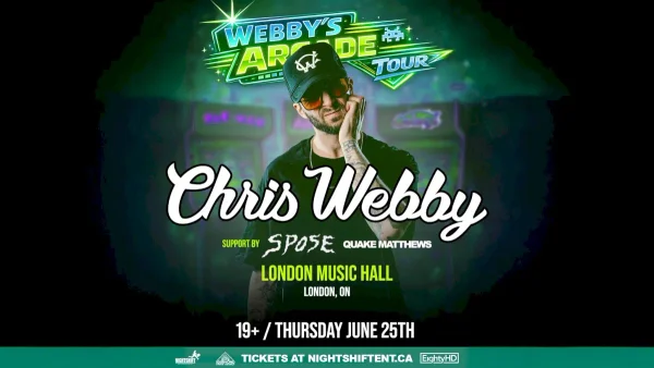 Chris Webby @ London Music Hall