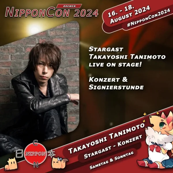 Takayoshi Tanimoto at NipponCon 2024