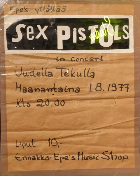 Sex Pistols in concert