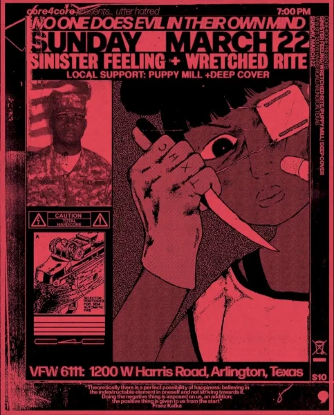 Sinister Feeling w/ Wretched Rite