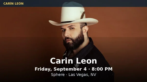 Carin Leon at Sphere