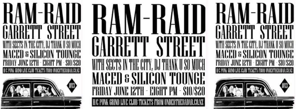 Ram-Raid at Garrett St