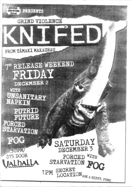 KNIFED 7" release weekend
