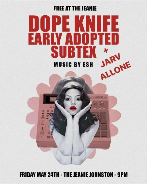 Dope KNife @ The Jeanie Johnston