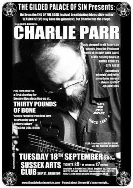Charlie Parr at Sussex Arts Club