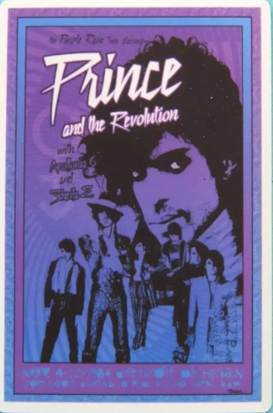 Prince & The Revolution at Joe Louis Arena, 5th show