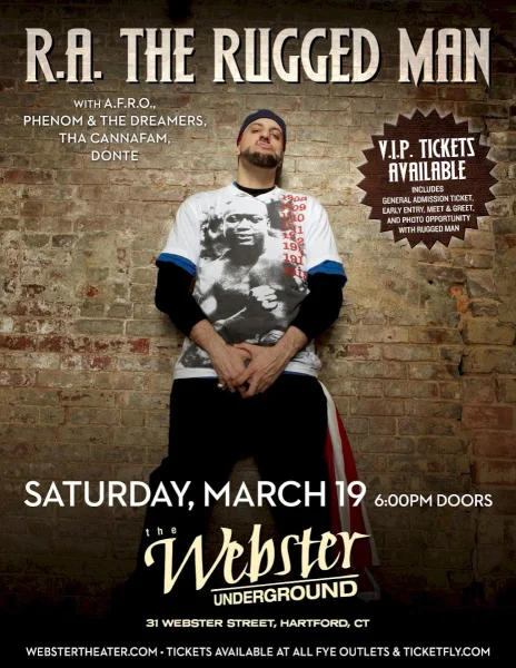 R.A. the RUGGED MAN @ Webster Underground