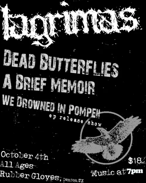 Lagrimas / We Drowned in Pompeii Release Show