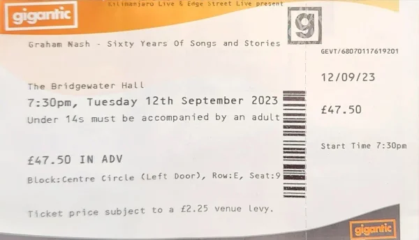 Sixty Years of Songs & Stories: Manchester