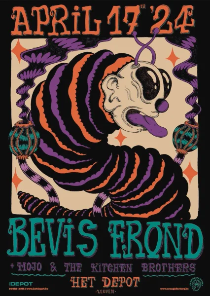 The Bevis Frond + Mojo & The Kitchen Brothers at Het Depot