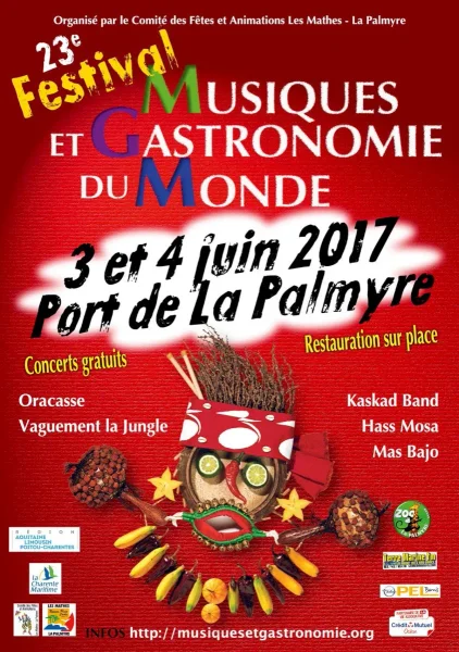 Festival Musiques et Gastronomie du Monde 2017