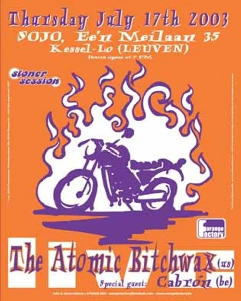 The Atomic Bitchwax + Cabrón at SOJO