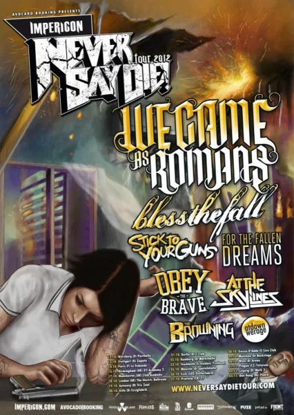 Impericon Never Say Die! Tour 2012 - Vienna