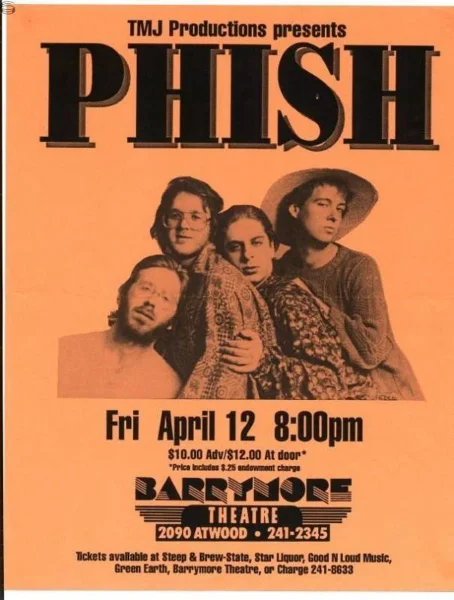 Phish at Barrymore Theatre