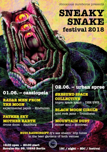 Sneaky Snake Festival 2018