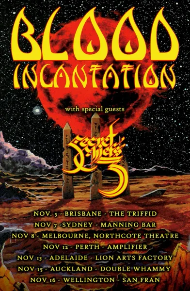 Blood Incantation Aotearoa Tour, Wellington