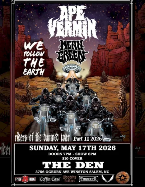 Riders of the Damned Tour Part II 2026: The Den