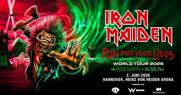 Iron Maiden - Run for your Lives World Tour 2026