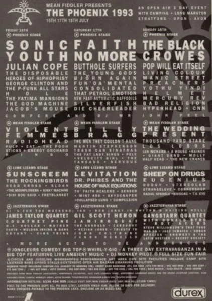 The Phoenix Festival 1993