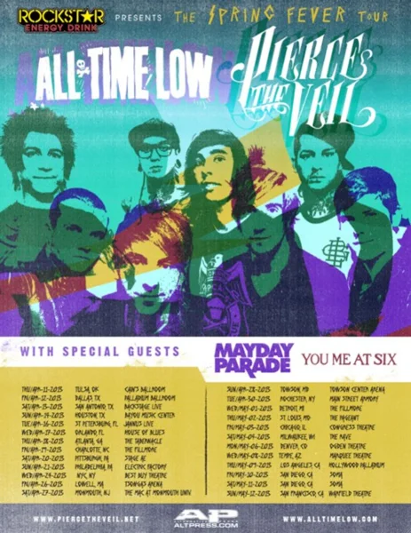 All Time Low & Pierce the Veil @ Tsongas Center at UMass Lowell