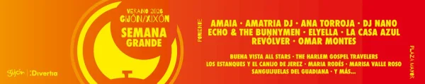 Semana Grande de Gijón 2026