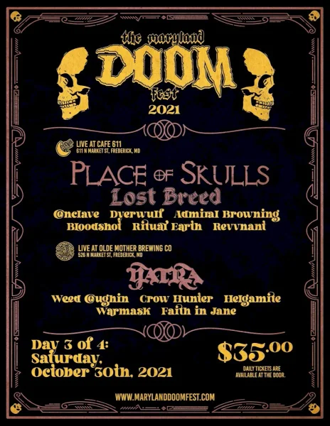 the maryland DOOM fest 2021: Day 3